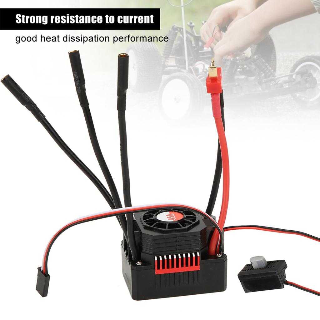 SURPASS 45A Waterproof Dust Proof Electric Speed Controller ESC RC Accessory