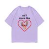 Funny UTI? More Like U + I Meme Print Tshirt Summer Unisex Casual Loose Tee Shirt Unisex Oversized Tees Male Fashion Cotton T-shirt