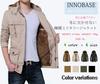 Military Mountain Boa Half Cold Stylish [InnoBase] Men's Jacket, Coat, Jacket, Parka, Lining, Jumper, Blouson, Length, Hooded, Detachable, Protection,