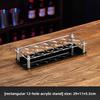 Glass Shot Cups Set with Stand Whiskey Cocktail Bomber Shot Glasses for Party Bar