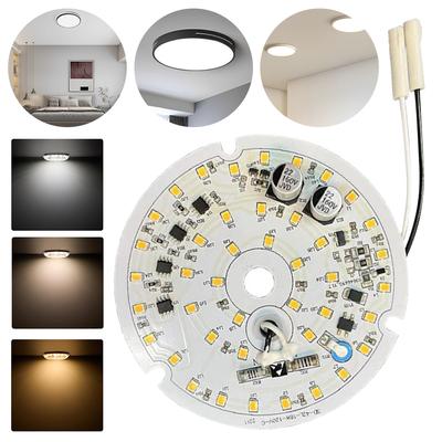 LED Panel Leuchte 85V-265V Deckenleuchten LED Modul 18W 1530LM Dimmbare Deckenventilator LED Leuchte Ersatzpanel LED Nachrüstsatz
