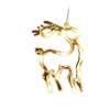 1Pcs Christmas LED String Light Sucker Christmas tree Pendant Window Ornaments  Snowflake Santa Bells Fawn Pentagram