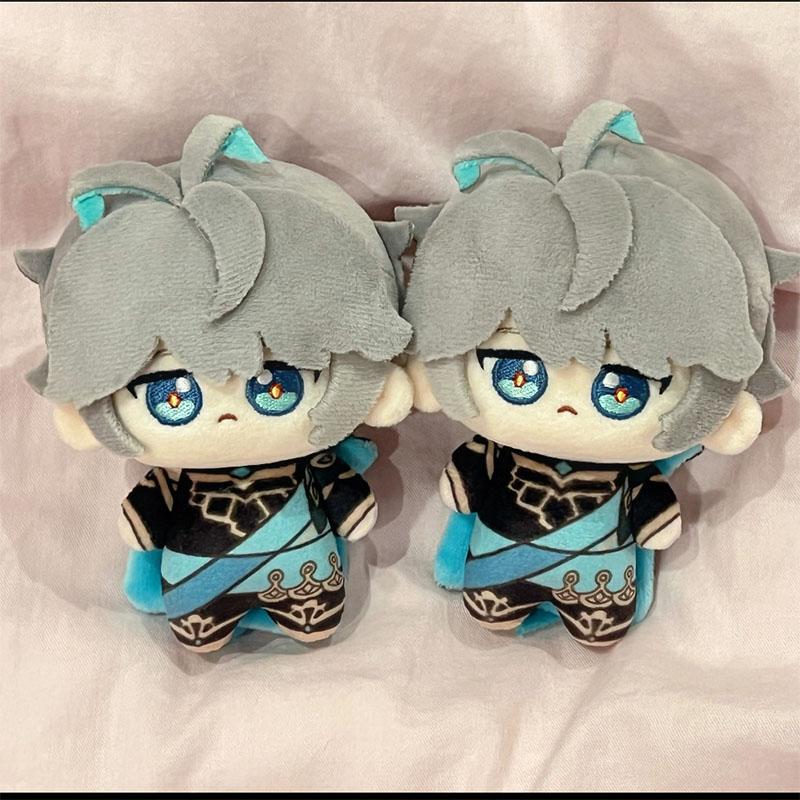 10cm Genshin Impact Alhaitham Plush Doll Starfish Body Alhaitham Plusie Backpack Toys Collect Pendant Stuffed XMAS Present Gift
