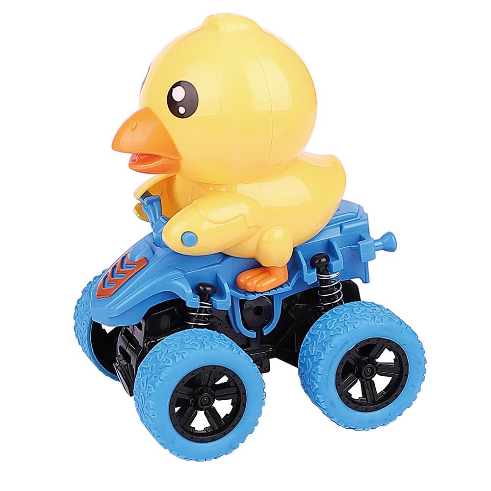 Children's Cartoon Animal Inertial Toy Cars - Chick & Duck