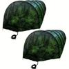 Metal Frame Garden Tunnel Shade Net Cloche Hoops Garden Tunnel Greenhouse  for Plant Protection