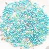 Mix Style Resin Rhinestone AB Pearls Half Round Flatback Beads AB Color Resin Rhinestones For Crafts Nail Art DIY Decoration