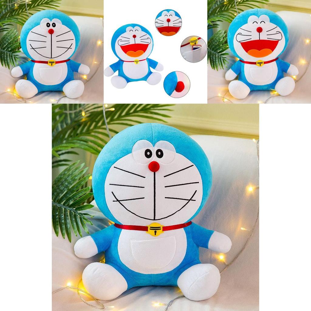 High Quality Anime Doraemon Plush Toy Adorably Soft Cat Doll Perfect Gift