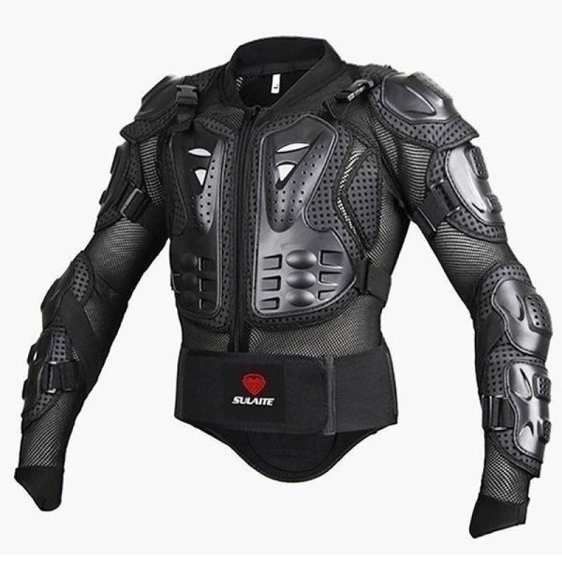Motorcycle Chest Back Protector Breathable Mesh Armor Motocross Body Guard Riding Safety Jacket Men