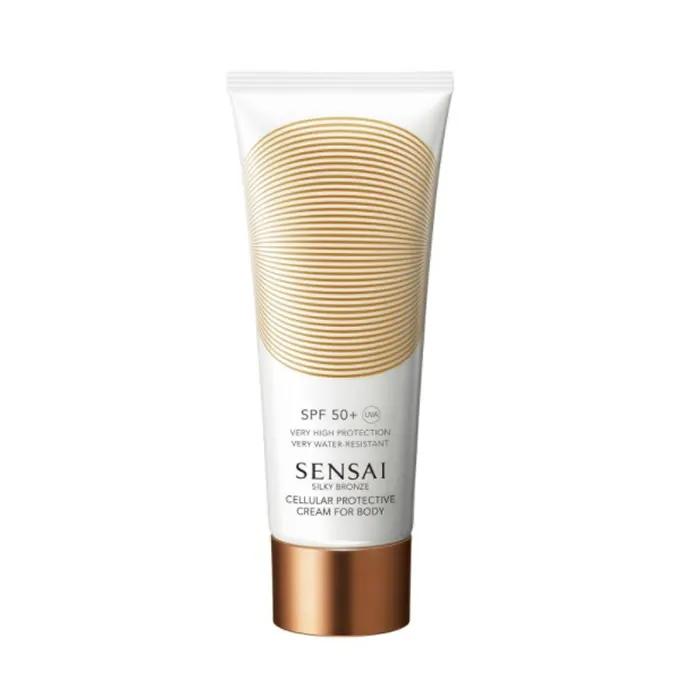 Sensai Silky Bronze Cellular Защитный крем для тела Spf50 150 мл