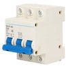 Miniature Circuit Breaker Short Circuit Protector 3 Pole 20A Mini DIN Rail Mount Breaker 400V