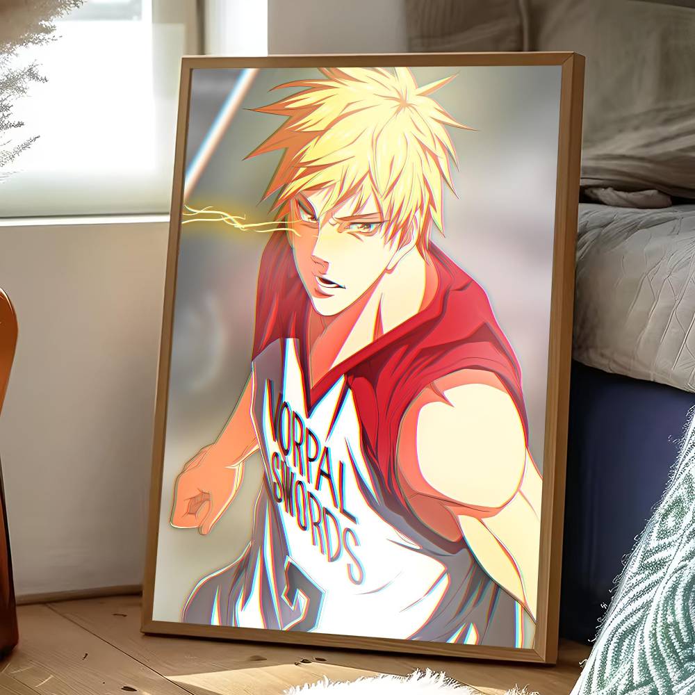 Anime Kuroko's Basketball Kise Poster Adesivo Stampa Impermeabile Arte da Parete per Soggiorno Camera da Letto Decorazioni per la Casa