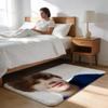 Tappetino Morbido Tappeto in Flanella Antiscivolo Assorbente per Bagno Camera da Letto Decorazione Casa Cantante Famoso J Justin B Bieber