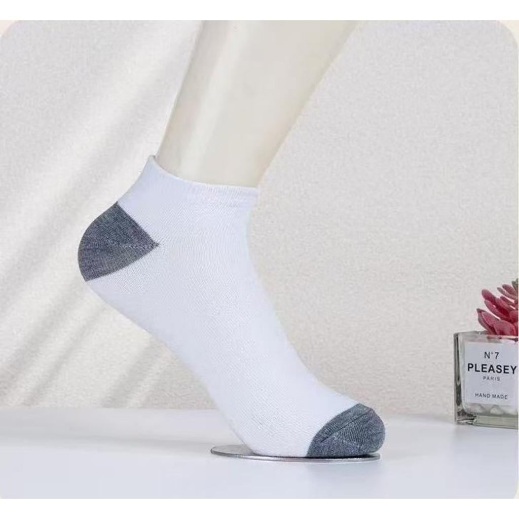 Breathable Mesh Sports Socks - Moisture Wicking and Elastic, Classic Design for All Seasons Comfort, Machine Washable Casual Style Sock Set