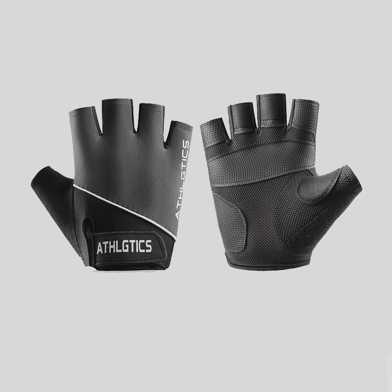 Wear Resistant Fitness Gloves Breathable Fingerless Gloves Cycling Half Finger Gloves Yoga Sports Mittens