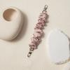 Braccialetto con Laccetto da Polso per Telefono Monocolore per Donna Ragazza Creativo Elastico Forma Scrunchy Cordino per Telefono Cellulare Accessori