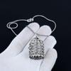 Handcrafted 925 Sterling Silver Crystal Cage Gemstone Pendant, Unique And Elegant Crystal Cage, Make Healing Pendant Cage