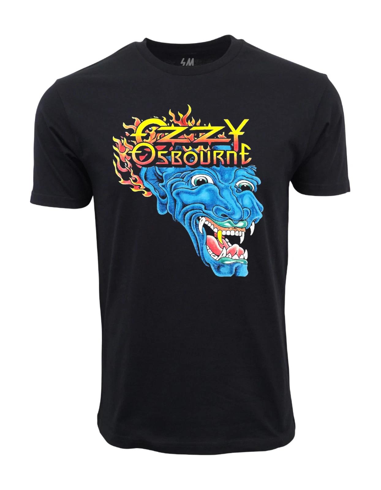 Unisex Adult Casual Graphic Dragon Tattoo Ozzy Osbourne T-Shirt Shirt XXL