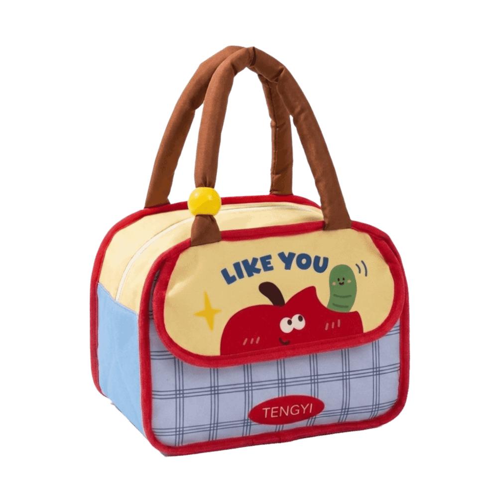 Large Capacity Lunch Box Bag Cold Insulation Food Storage Pouch Cute Picnic Bag Work