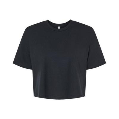 Womens/Ladies Jersey Crop T-Shirt