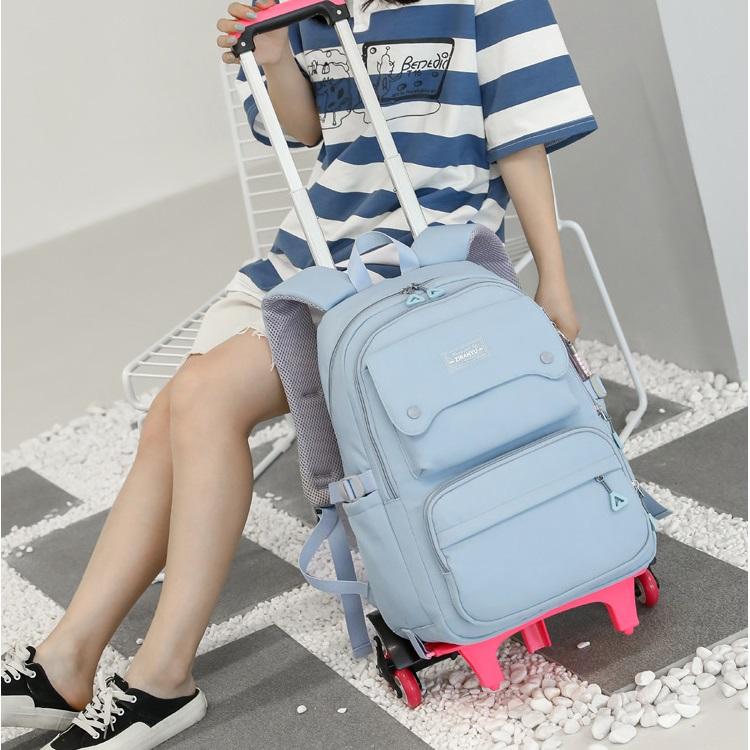 School Rolling Student Backpack 6 Wheels 5117