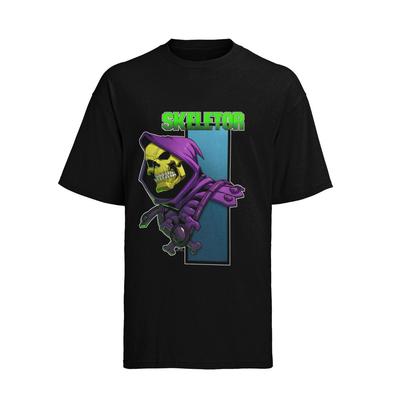 T-shirt da uomo He-Man Scheletro Retro Masters dell'Universo 1980 Principe Adam