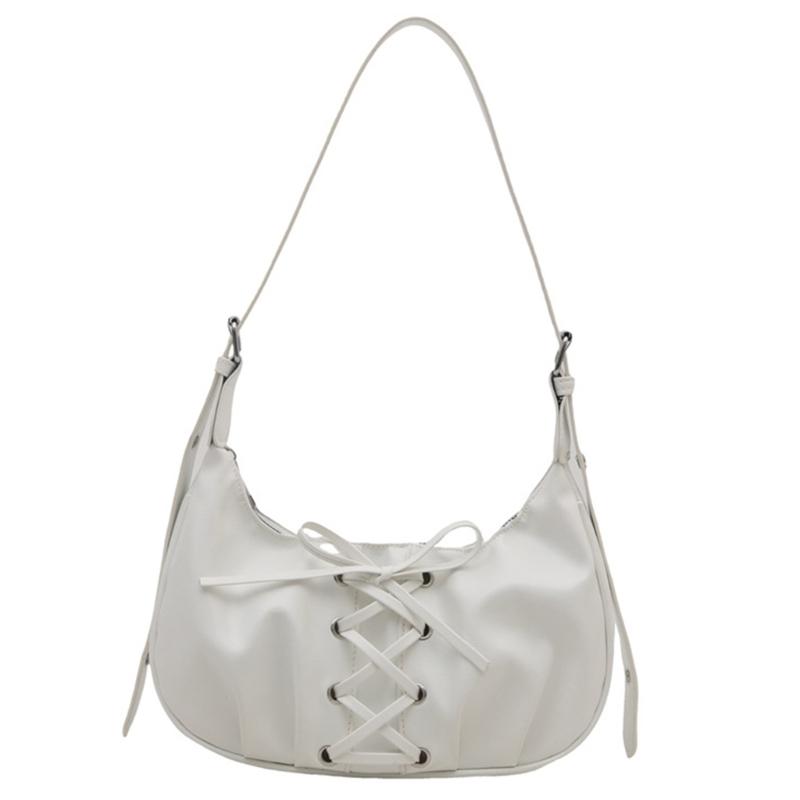 Сумка через плечо для женщин из искусственной кожи сумка-слинг сумочка ретро-клатч с застежкой-молнией для вечерней вечеринки на каждый день белый 1160₽