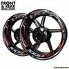 Vinyl HONDA CBR1000RR Wheel Sticker HONDA CBR1000RR Logo Motorcycle Rim Decal Stickers Set 9
