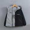 Boys' Winter Double-sided Outerwear, Winter Clothes, Middle-aged Children, Handsome Boys, Thick Autumn and Winter Styles