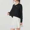 Under Armour Soft And Comfortable Breathable Cropped Long Sleeve T-Shirt Women Tops Black 1387252-001