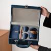 Weidu Blue Mountain Sea Quick-Serve Ceramic Tea Set Gift