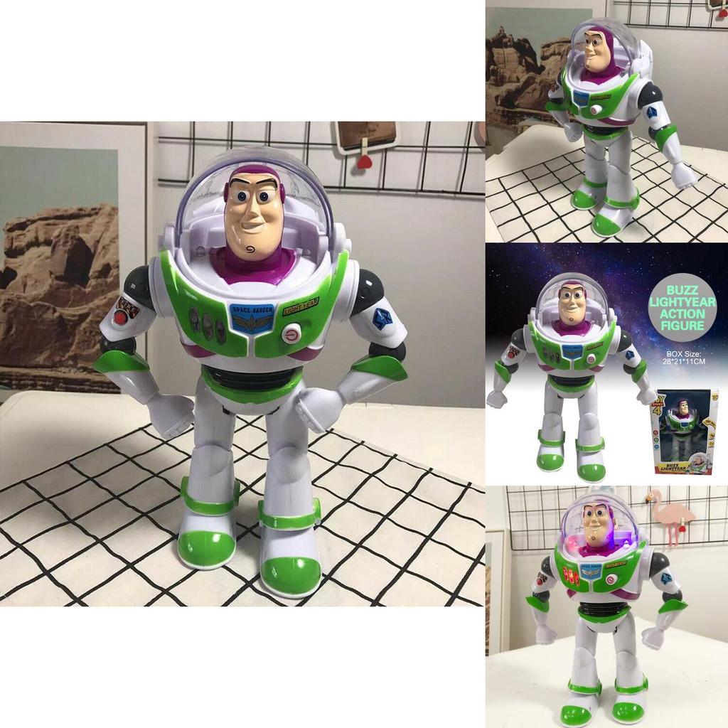Buzz Lightyear Toy Story 4 Talking Action Figure With Movable Limbs And Bright Detailing