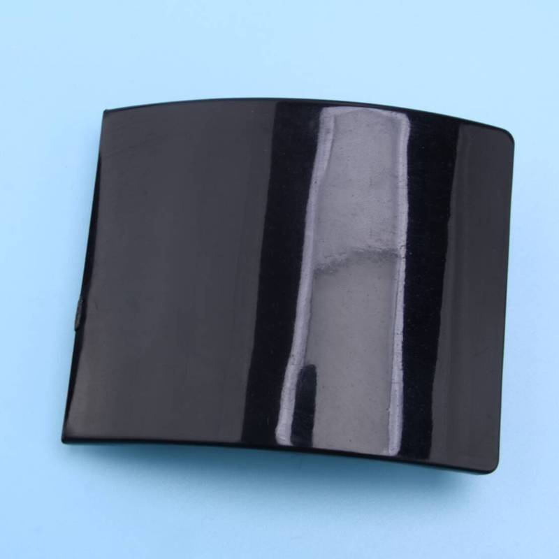 2076981130 Car Right Side Skirt Jack Hole Cover fit for Mercedes Benz E-Class E350 E550 2010-2013 Black Painted ABS