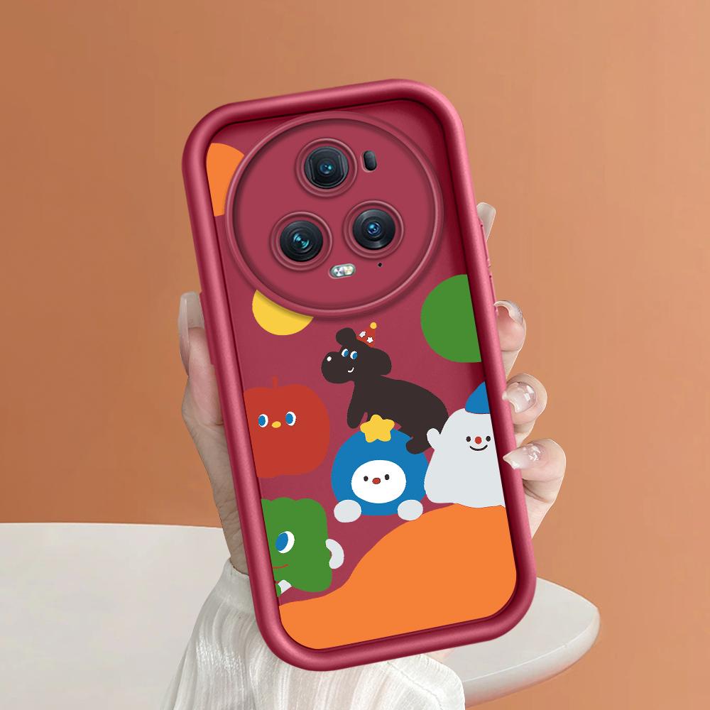 Model de imprimare cu scară pătrată din silicon moale Carcasă pentru telefon Capacă completă Cameră cu protecție antișoc Carcasă din cauciuc pentru Huawei Honor