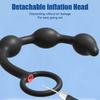 Inflatable 3 Balls Beads Anal Butt Plug Expander