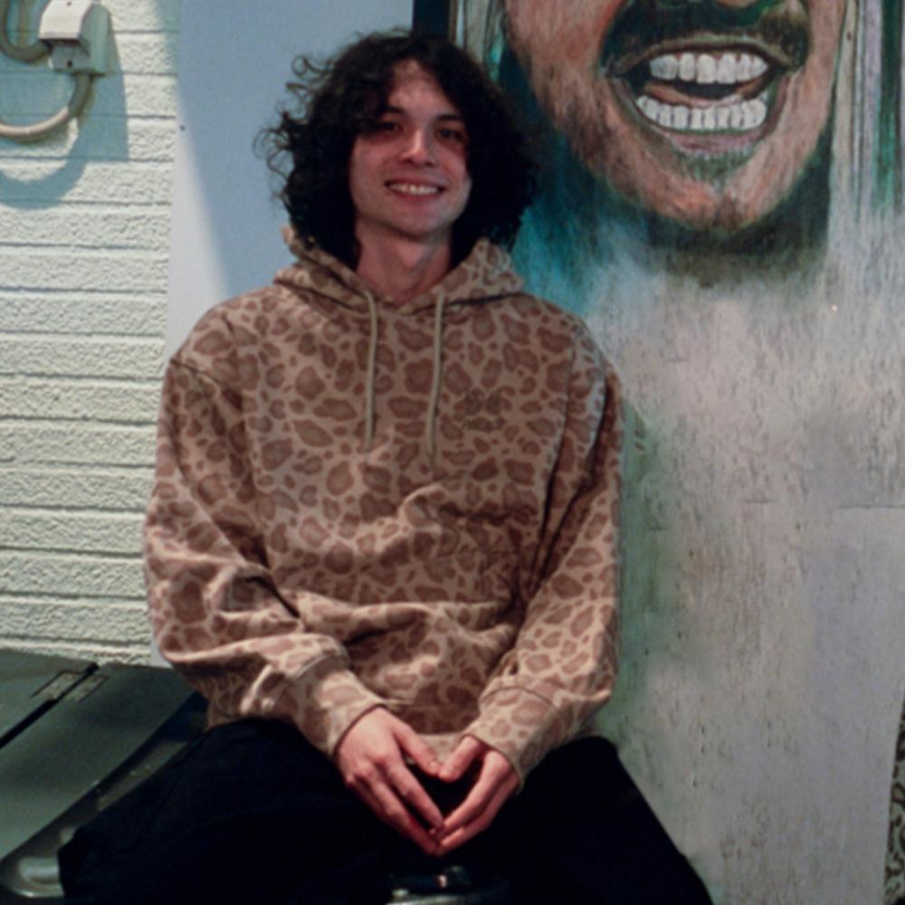 Palace x Needles Hood Sand Unisex Tops Tan P27NDCS005