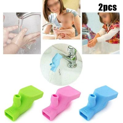 Silicone Flexible Faucet Extender Kitchen Sink-Tap Spray Head Attachment