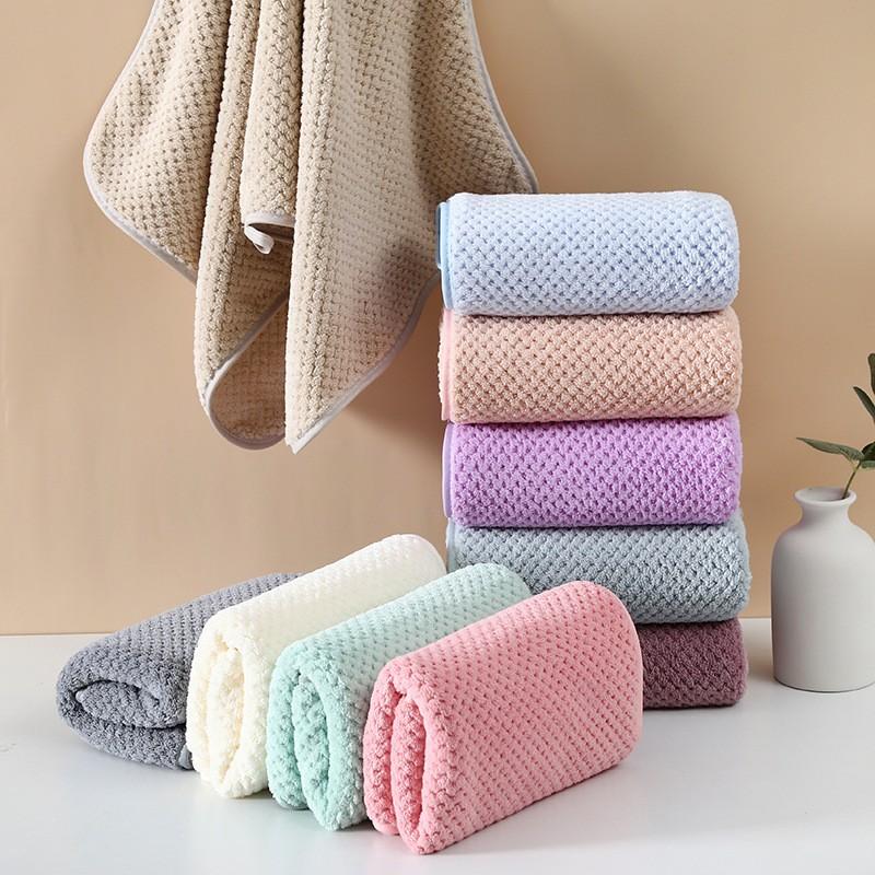 Plush Dry Hair Towel, Ultra-fine Fiber Hand Towel, Clean, Soft, Absorbent, Fast Drying Towel, Good Skin Affinity