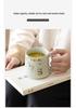 Jisu Guihua Ceramic Cat Mug - Office & Home Cup for Water, Tea, or Breakfast
