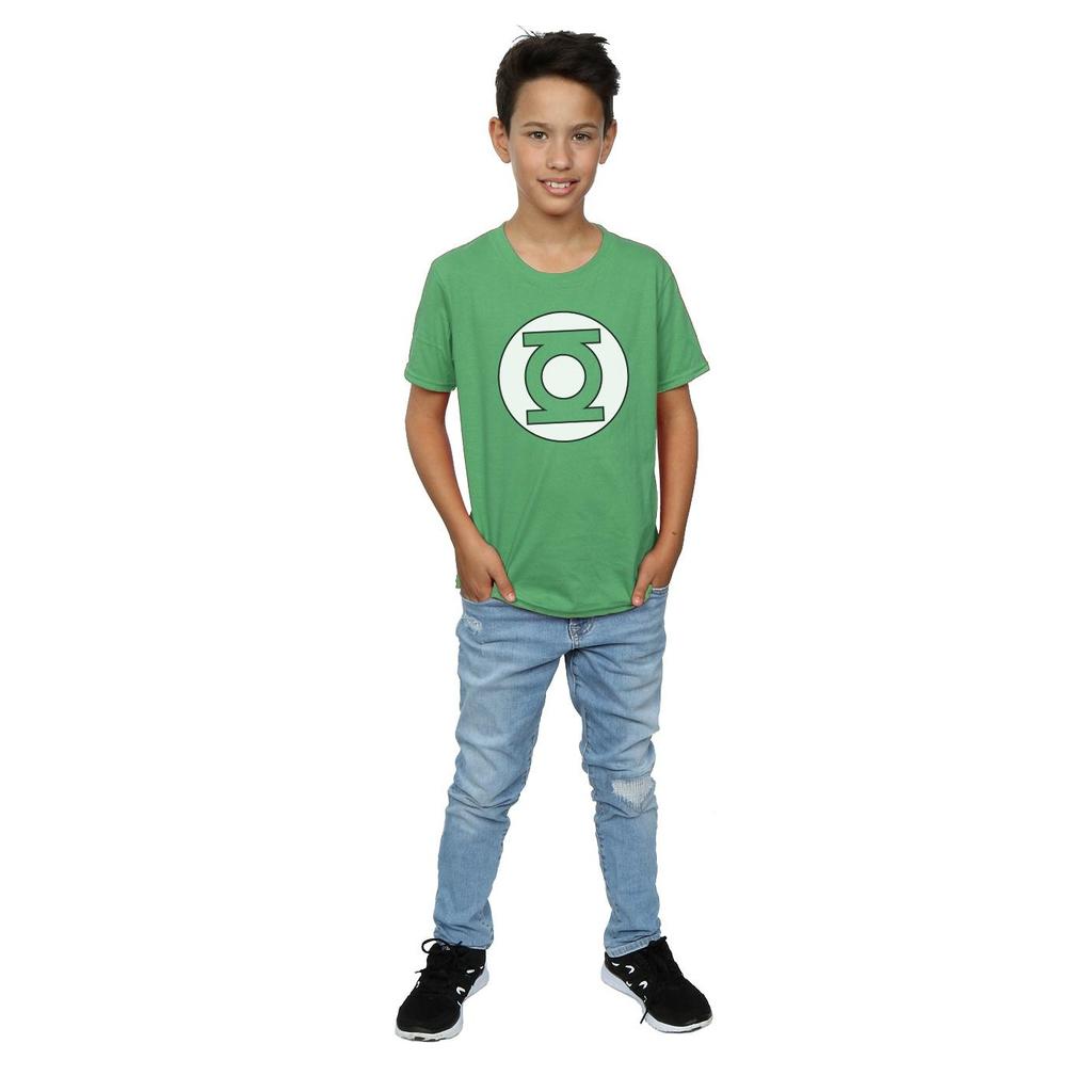 DC Comics Boys Green Lantern Logo T-Shirt