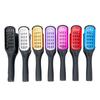 Hairdressing Straightener Nylon Hair Straightening Double Brushes V Shape Comb Clamp Not Hurt Styling Tools DIY Home