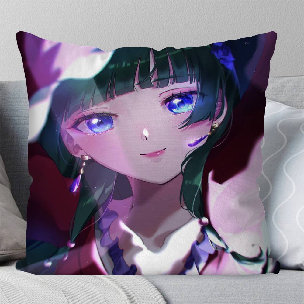 Anime Die Tagebücher der Apothekerin Kissenbezug Quadratisches Kissen Schlafzimmer Sofa Freizeit Komfortkissen Auto Wohnzimmer Heimdekoration