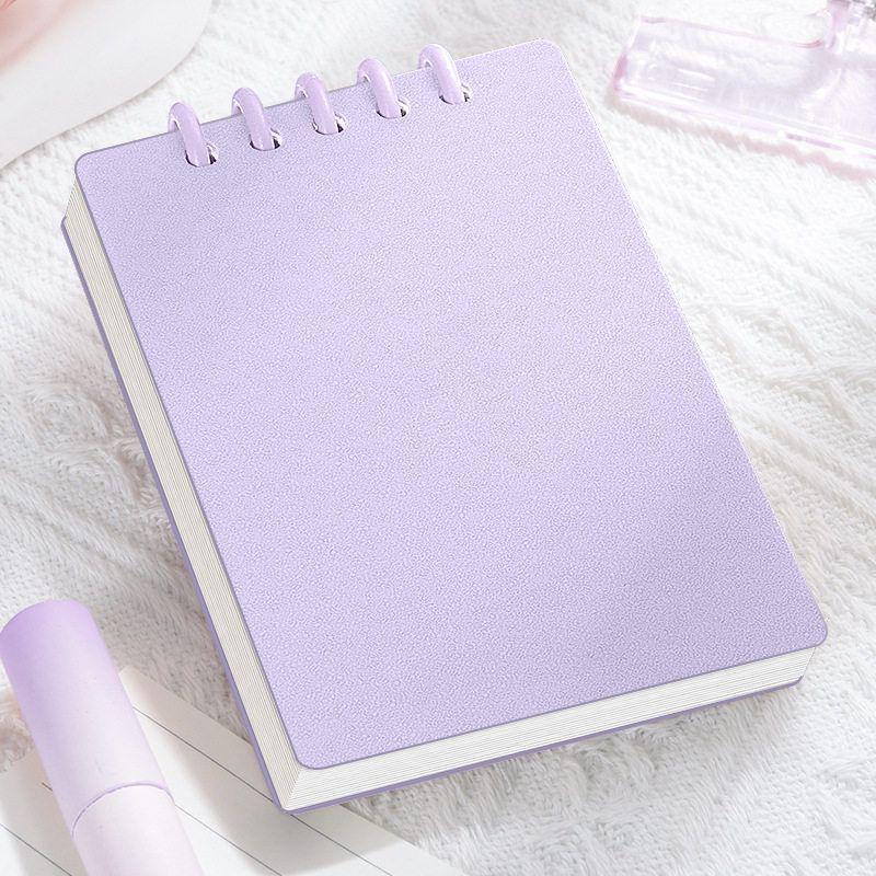 Mini Carnet de Poche A7 Haute Valeur - Agenda Personnel Étudiant à Feuilles Mobiles