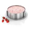 1pc Stainless Steel Mousse Ring Telescopic Round Cake Ring Cake Mold 6 Inch-12 Inch Adjustable Size Baking Tool