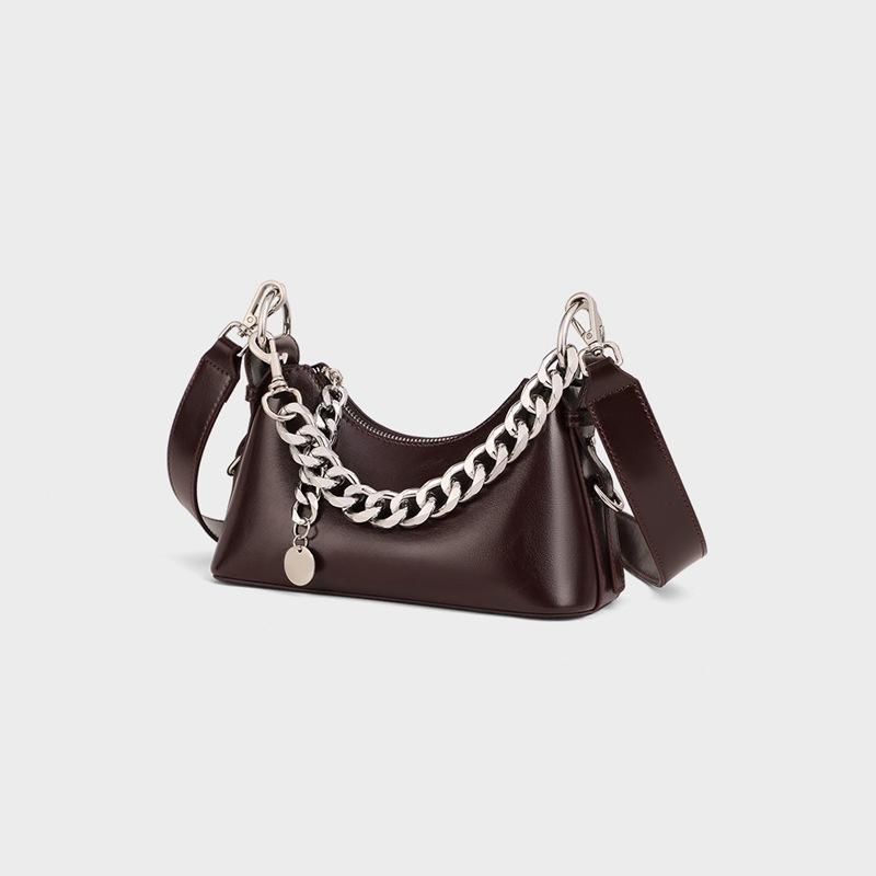 Advanced Sense of Western Style Small Bag Spring and Summer Trend Urban Simple Fashion Shoulder Oblique Straddle Underarm Bag
