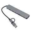 8 in 1 USB C Hub Multifunctional Card Reader USB 3.0 Docking Station for Phone Tablet