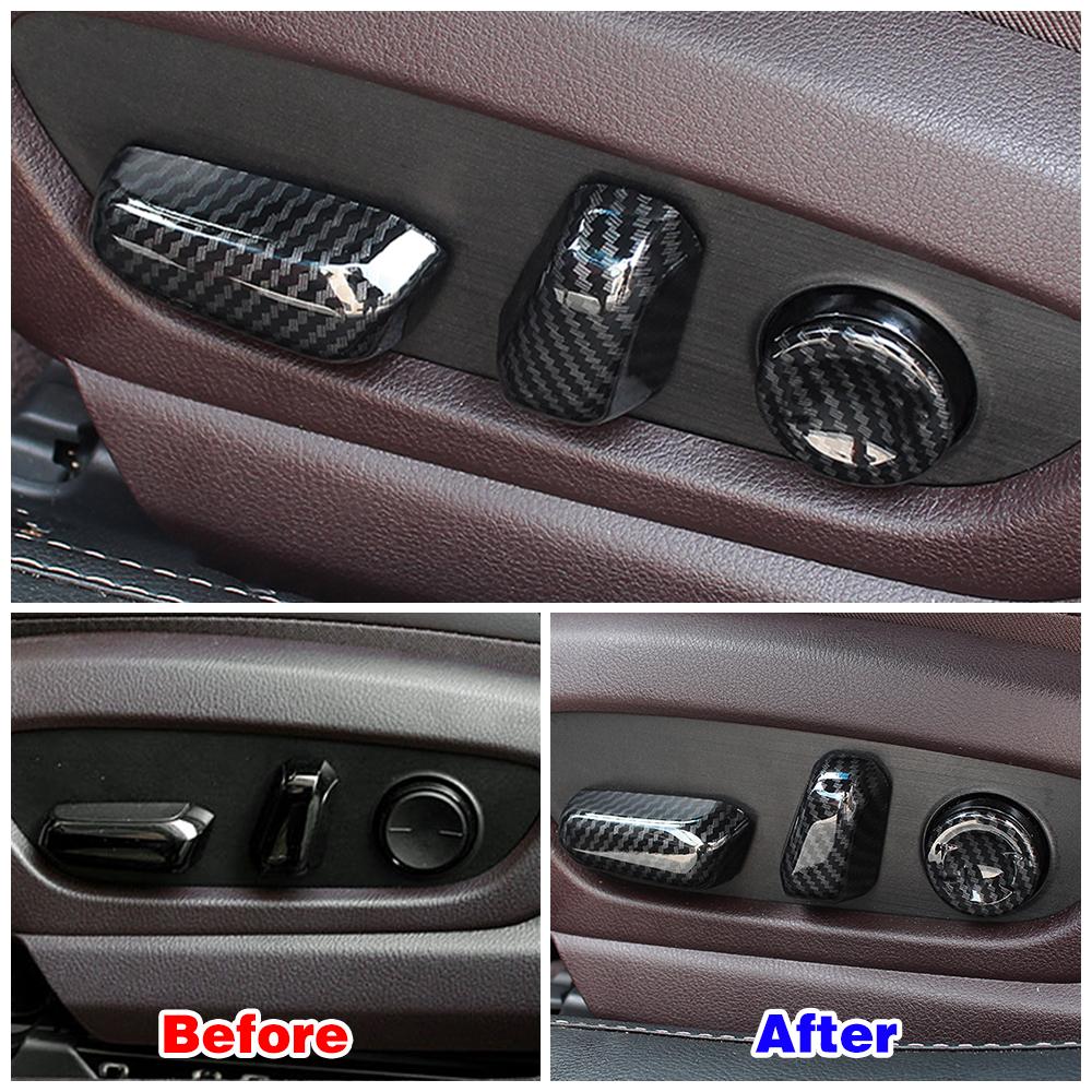 For Lexus ES ES200 ES250 ES300 ES350 2018 2024 Car Interior Modify Seat Adjust Button Cover Adjustment Switch Trim Frame