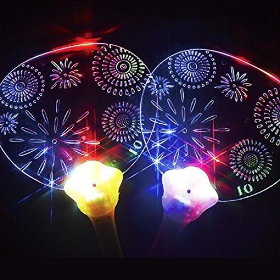 Glowing Fans Pack of 12 (Fireworks) [Glowing Toys/Light-Up Toys] [Festivals] [Events] [Children's Clubs] [Children's Clubs] [Summer Festivals]