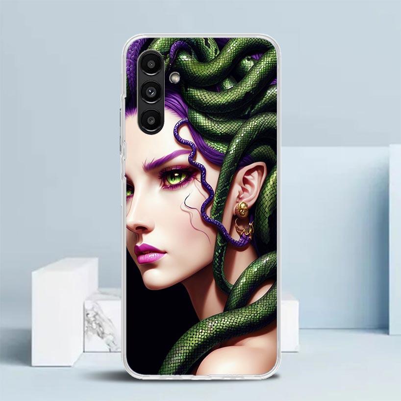 Medusa Greek Mythology Phone Case For Samsung Galaxy A17 A37 A57 A16 A15 A14 A13 A56 A55 A54 A53 A36 A35 A34 A33 A26 A25 A24 A23
