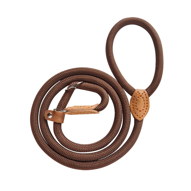 

Поводок для собак из нейлона, регулируемый поводок, прочный ошейник с петлей для ремня, безопасный дрессировочный поводок для собак средних и больших размеров S 0.6x150cm