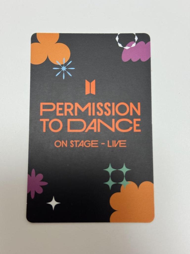 [USED] BTS Jimin PTD Live US Target Exclusive Trading Card